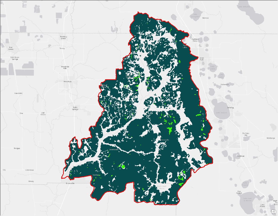 InList result from 10.3.1 shows NoData values outside of the red boundary